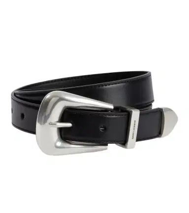 Saint Laurent Folk leather belt | Thumbnail 1