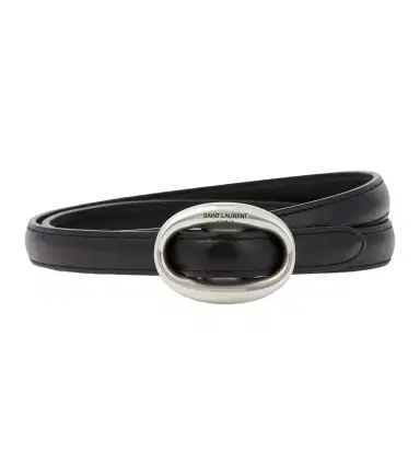 Saint Laurent Slim leather belt | Thumbnail 1 Saint Laurent Slim leather belt | Thumbnail 1
