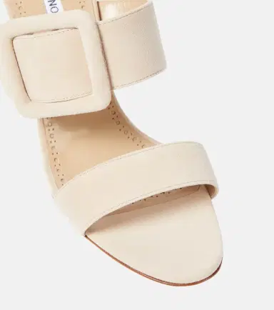 Manolo Blahnik Gable suede sandals | Thumbnail 4 Manolo Blahnik Gable suede sandals | Thumbnail 4
