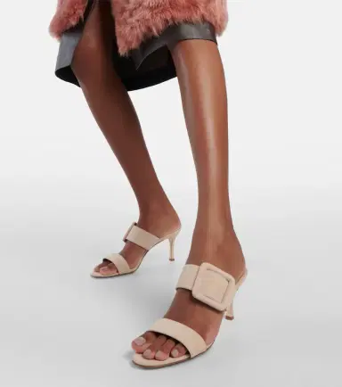 Manolo Blahnik Gable suede sandals | Thumbnail 6 Manolo Blahnik Gable suede sandals | Thumbnail 6