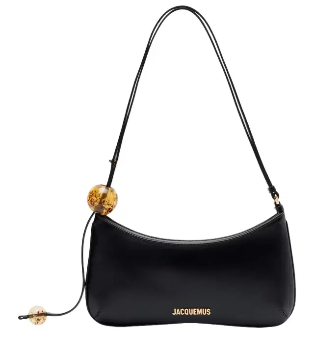 Jacquemus Le Bisou Perle Small leather shoulder bag