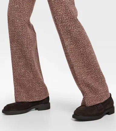 Gianvito Rossi Harris shearling-lined suede loafers | Thumbnail 6