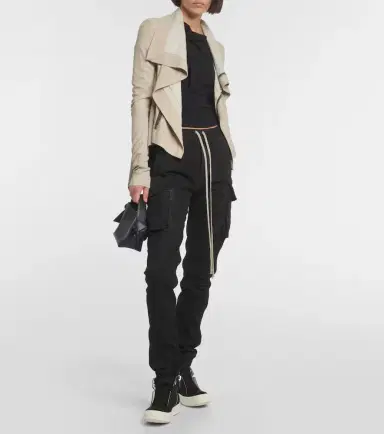 Rick Owens Dunk denim high-top sneakers | Thumbnail 6 Rick Owens Dunk denim high-top sneakers | Thumbnail 6