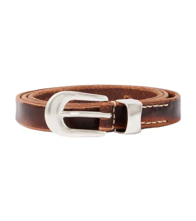 Leather belt