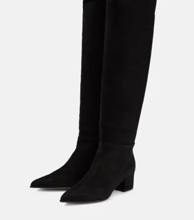 Gianvito Rossi Piper suede leather knee-high boots | Thumbnail 3
