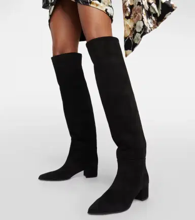 Gianvito Rossi Piper suede leather knee-high boots | Thumbnail 5