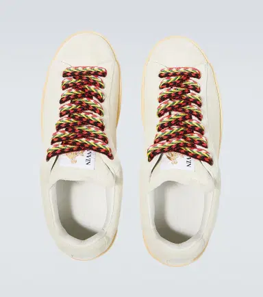Lanvin Lite Curb suede sneakers | Thumbnail 3