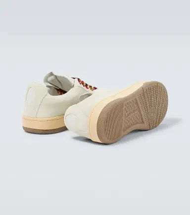 Lanvin Lite Curb suede sneakers | Thumbnail 4