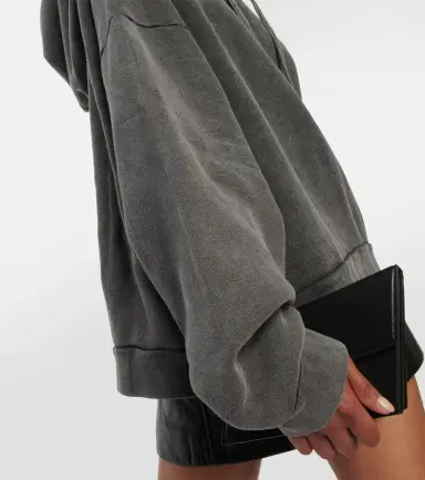 Acne Studios Cropped cotton hoodie | Thumbnail 3
