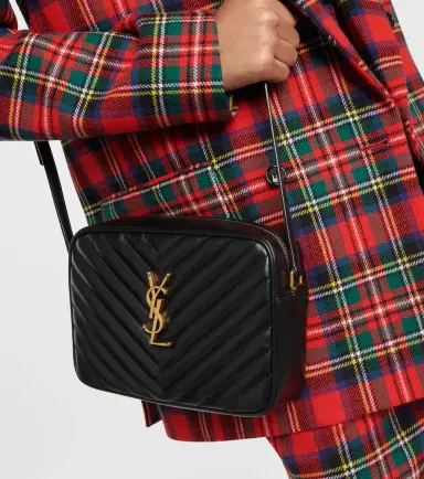 Saint Laurent Lou Camera leather crossbody bag | Thumbnail 3