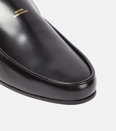 Toteme The Oval leather loafers | Thumbnail 3