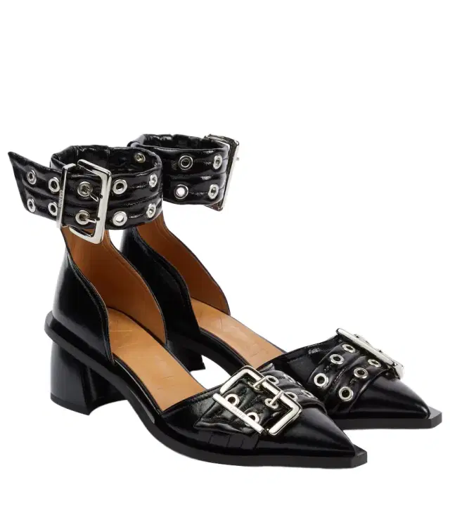 Ganni Embellished pumps