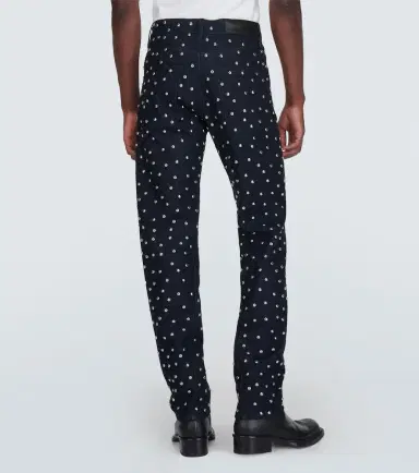 Lanvin Studded straight jeans | Thumbnail 2