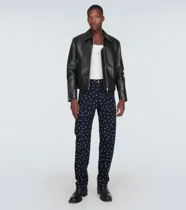 Lanvin Studded straight jeans | Thumbnail 5