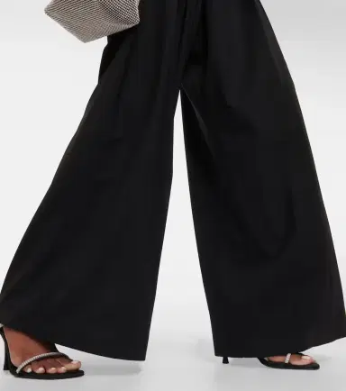 GIUSEPPE DI MORABITO Wool-blend wide-leg pants | Thumbnail 3
