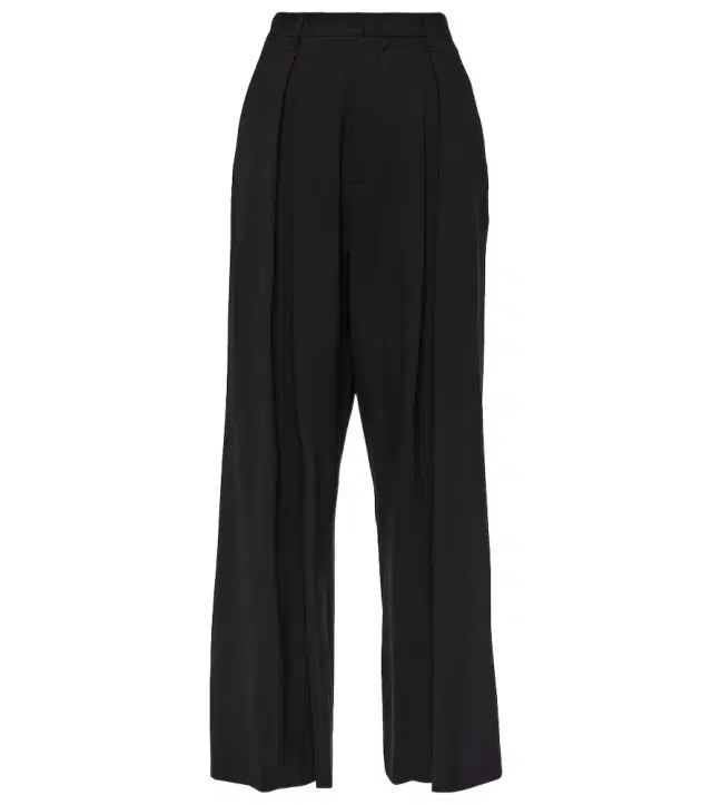 GIUSEPPE DI MORABITO Wool-blend wide-leg pants