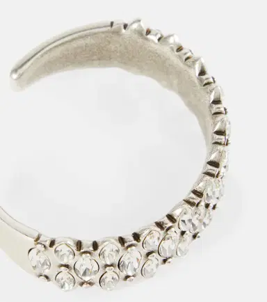 Isabel Marant Celenia crystal-embellished cuff bracelet | Thumbnail 3