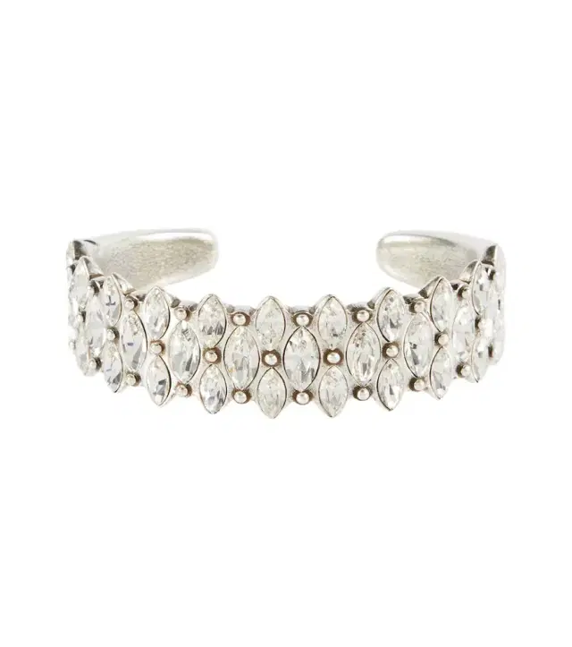 Isabel Marant Celenia crystal-embellished cuff bracelet
