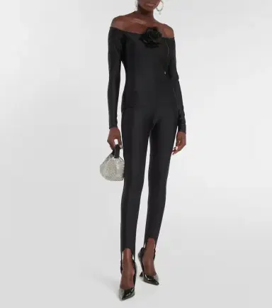 GIUSEPPE DI MORABITO Embellished jersey jumpsuit | Thumbnail 4 GIUSEPPE DI MORABITO Embellished jersey jumpsuit | Thumbnail 4