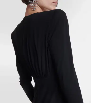 Alexandre Vauthier Draped jersey midi dress | Thumbnail 6