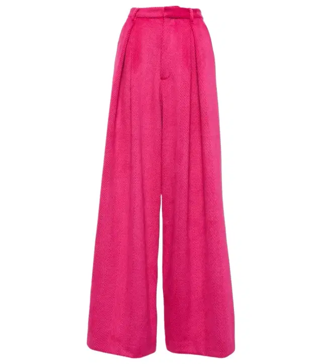GIUSEPPE DI MORABITO High-rise wide-leg crêpe pants