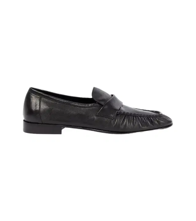 Soft leather loafers