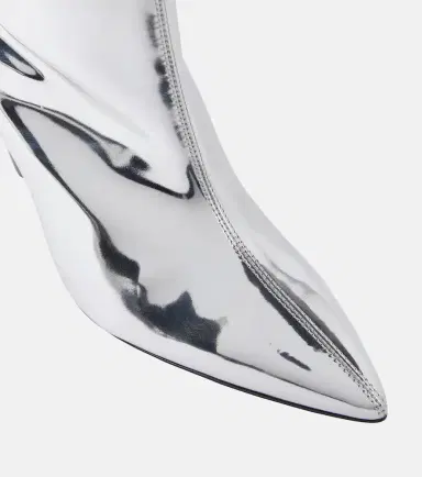 Isabel Marant Lakita mirrored knee-high boots | Thumbnail 4