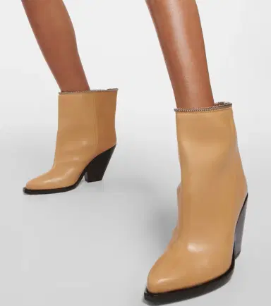 Isabel Marant Lelodie leather over the knee boots | Thumbnail 4
