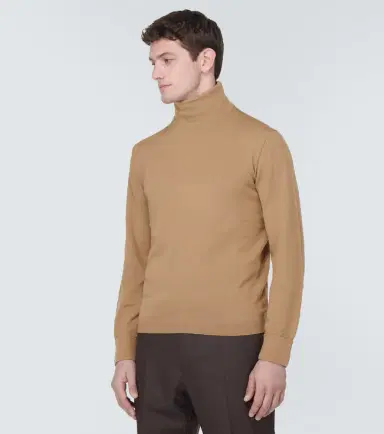 Zegna Wool turtleneck sweater | Thumbnail 4