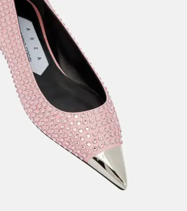 Area Rhinestone-embellished ballet flats | Thumbnail 6