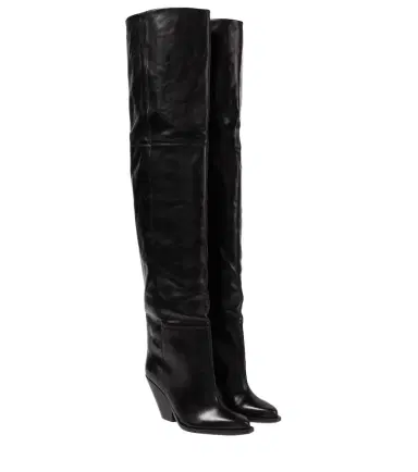 Isabel Marant Knee-high leather boots | Thumbnail 1