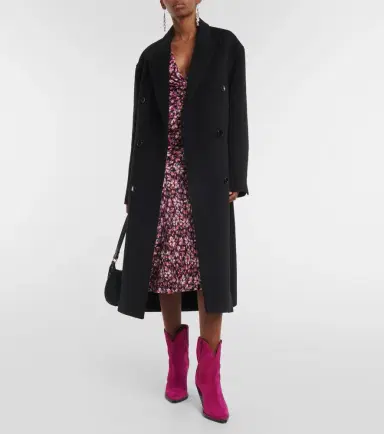 Isabel Marant Leyane suede cowboy boots | Thumbnail 3