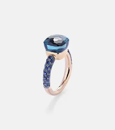 Pomellato Nudo 18kt rose and white gold ring with topaz | Thumbnail 3 Pomellato Nudo 18kt rose and white gold ring with topaz | Thumbnail 3
