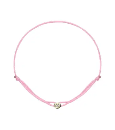 Octavia Elizabeth Parachute Nesting Gem 18kt gold bracelet with diamond | Thumbnail 1