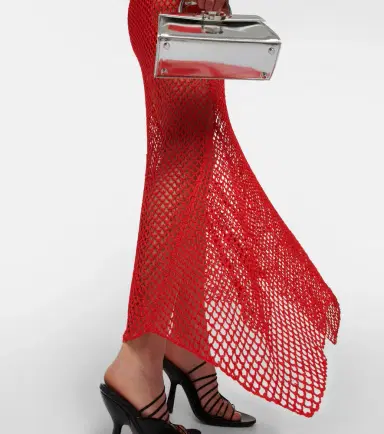 Ferragamo Net maxi dress | Thumbnail 6