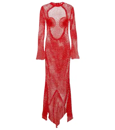 Ferragamo Net maxi dress | Thumbnail 1