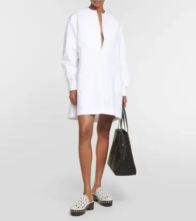 Alaïa Alaïa Le Mina 44 Vienne leather tote bag | Thumbnail 5