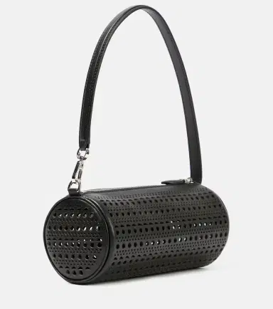 Alaïa Alaïa Tube perforated leather shoulder bag | Thumbnail 3