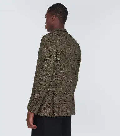 Winnie New York Herringbone wool-blend jacket | Thumbnail 3 Winnie New York Herringbone wool-blend jacket | Thumbnail 3
