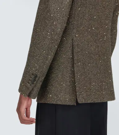 Winnie New York Herringbone wool-blend jacket | Thumbnail 5 Winnie New York Herringbone wool-blend jacket | Thumbnail 5
