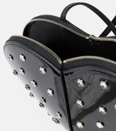 Alaïa Alaïa Le Caur studded leather crossbody bag | Thumbnail 2