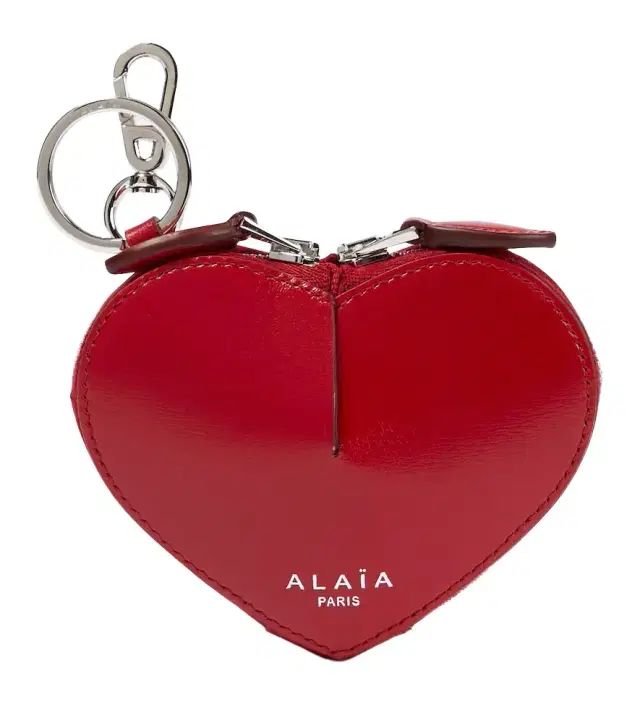 Alaia Alaïa Le Caur Mini leather coin purse