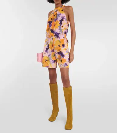 Dries Van Noten Suede knee-high boots | Thumbnail 3