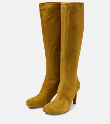 Dries Van Noten Suede knee-high boots | Thumbnail 6