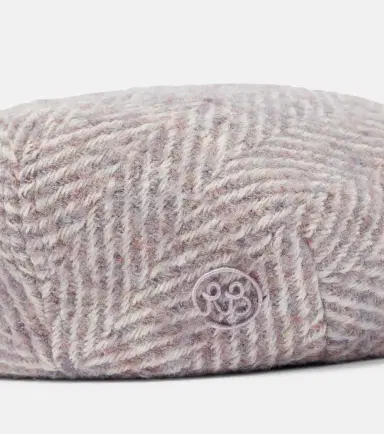 Ruslan Baginskiy Herringbone wool-blend cap | Thumbnail 2