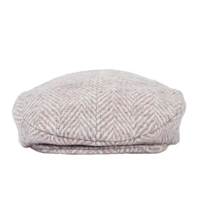 Ruslan Baginskiy Herringbone wool-blend cap
