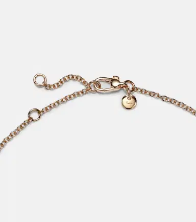 Pomellato Nudo 18kt rose and white gold necklace with prasiolite and diamonds | Thumbnail 3
