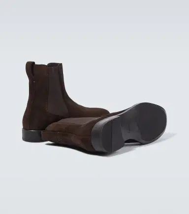 Tom Ford Suede Chelsea boots | Thumbnail 4 Tom Ford Suede Chelsea boots | Thumbnail 4