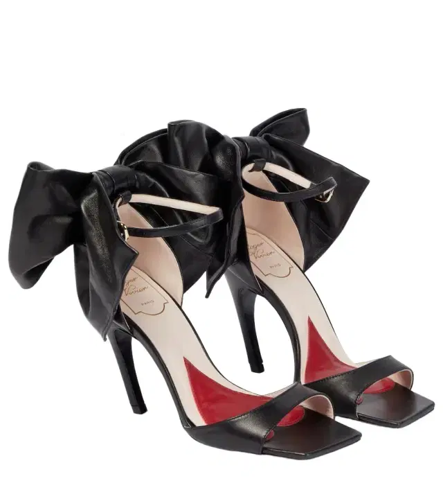 Roger Vivier Viv' Choc 100 bow-embellished sandals