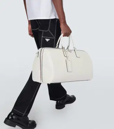 Prada Leather duffel bag | Thumbnail 6